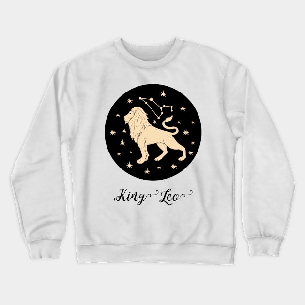 Leo Art Crewneck Sweatshirt by Zodiac World